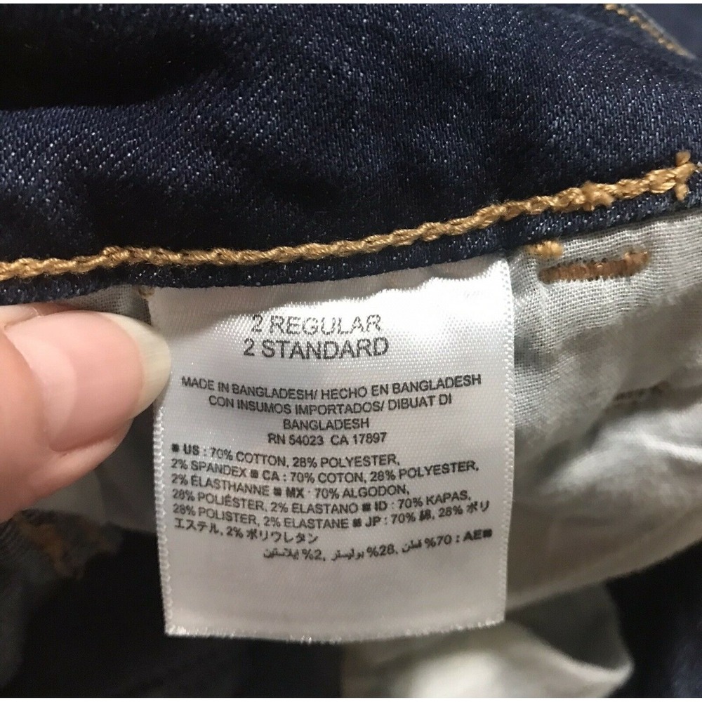 Old Navy Rockstar high‎ rise distressed skinny jeans Sz 2 - Picture 7 of 7